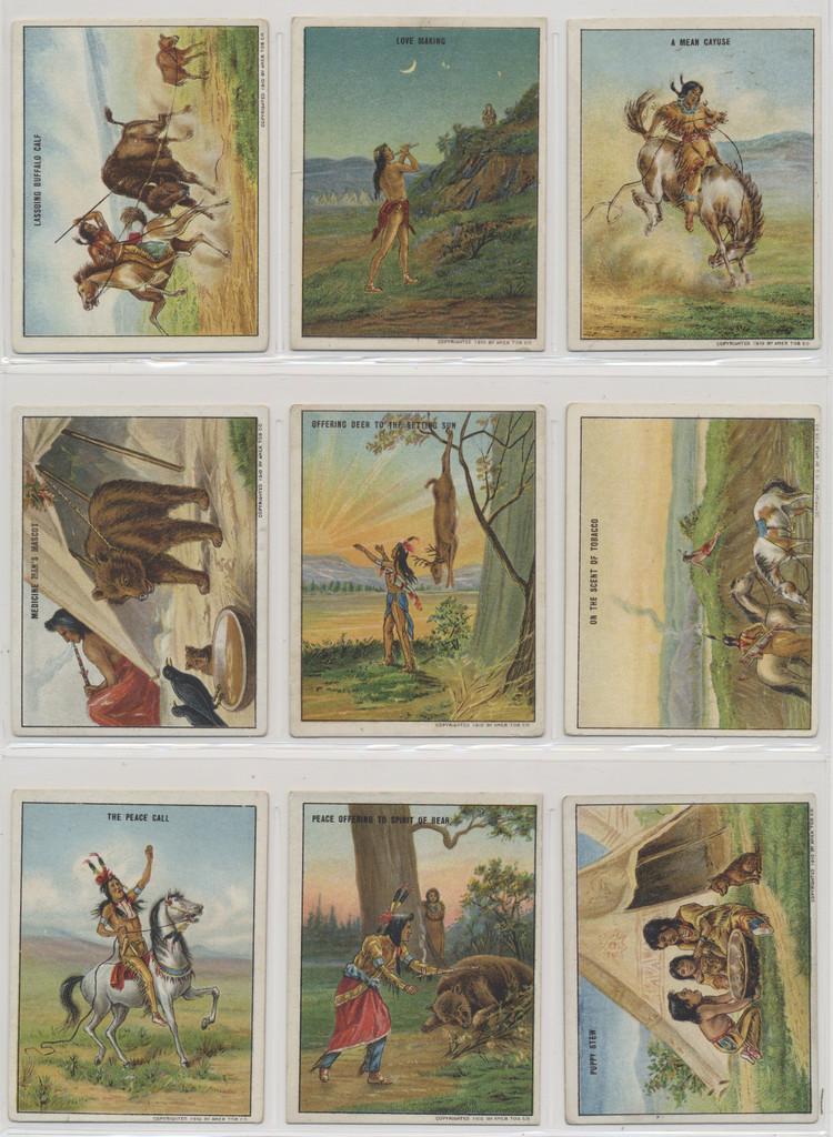 1910 T73 Indians Life In The 1860's Set (50) BEST SET ABOUT EX OR BETTER   #*sku37505