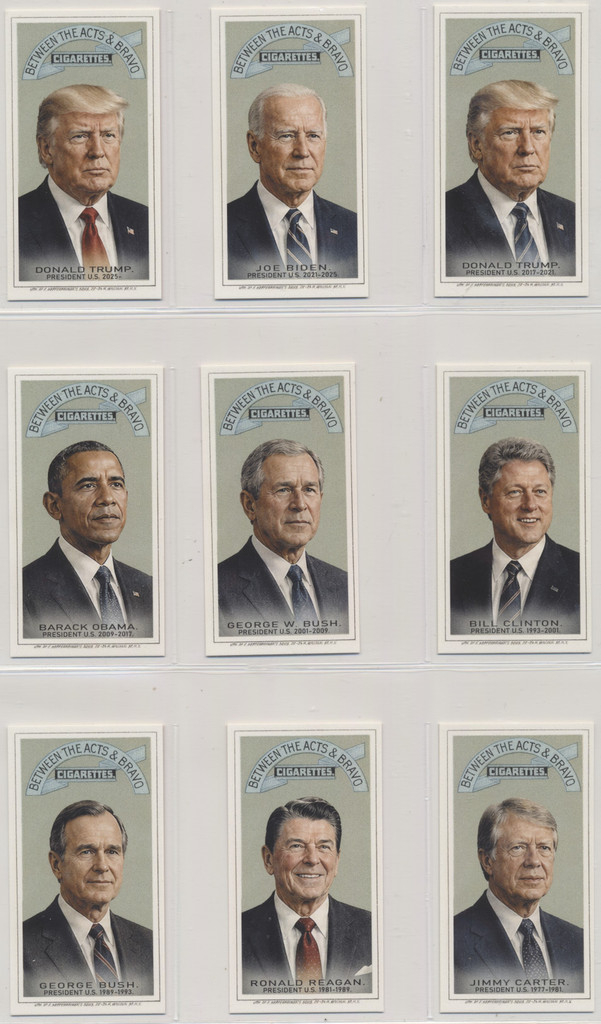 2026 Presidents by Vintage Nonsports Auctions (Tom Boblitt)  Lot of 26  #*sku37507