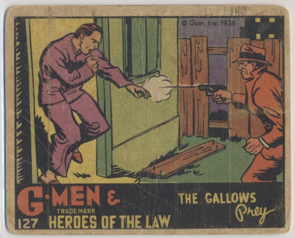 1936 R60 G-MEN & HEROES #127 THE GALLOWS  #*sku37538