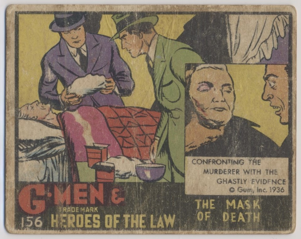 1936 R60 G-MEN & HEROES #156 THE MASK OF DEATH    #*sku37540