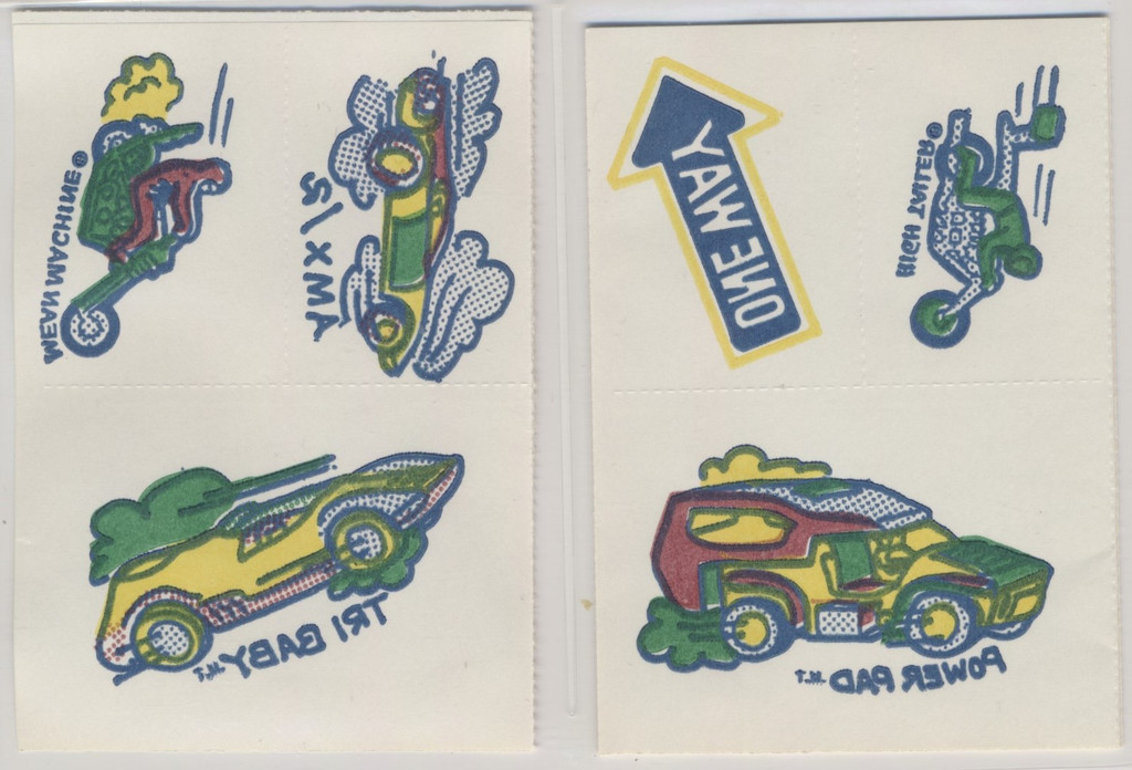1971 Swell (Philly) Hot Wheels Tattoo Transfers  #*sku37566