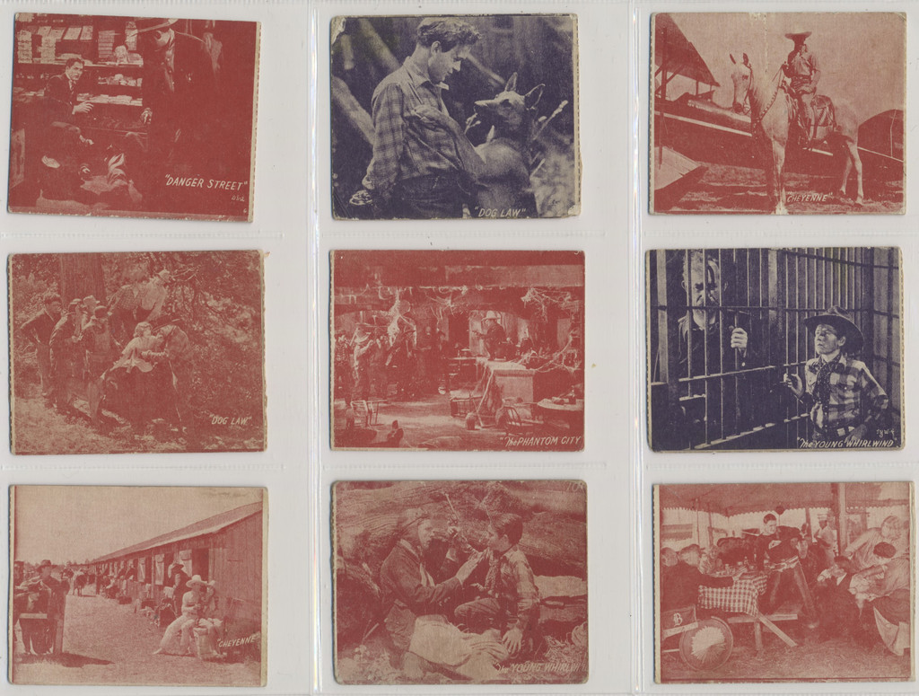 1929 R94-1  Cowboy Scenes from Several Movies  Lot of 15  #*sku37574