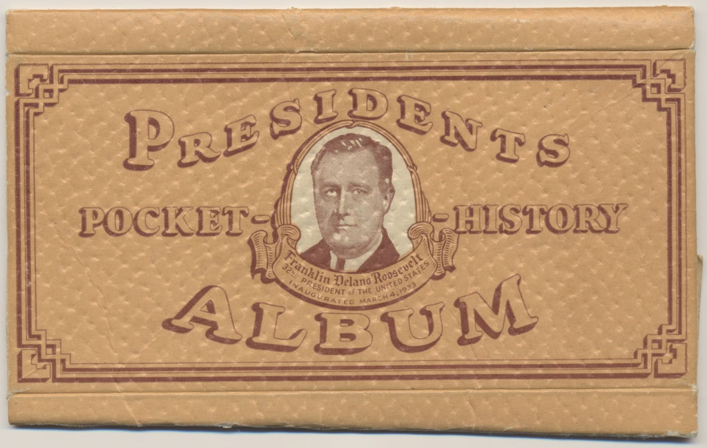 1937 Diets Gum Inc. R118 Presidents Play Bucks Album   #*sku37606