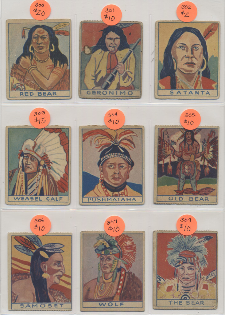 1930's R129 American History Partial Set 34/48  #*sku37616
