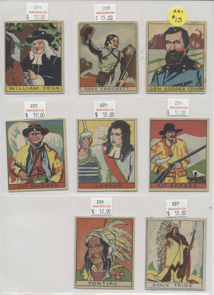 1933 R128-2 Series Of 48 Westerns  Partial Set 46/48  #*sku37625