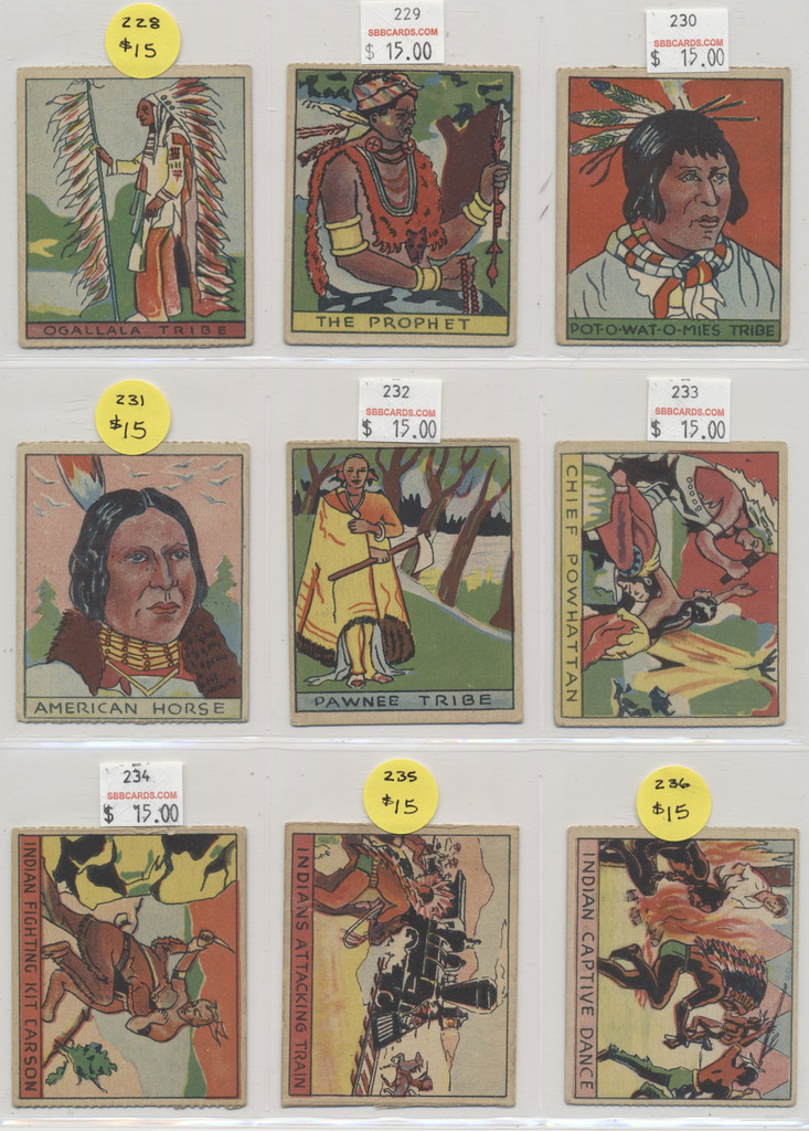 1933 R128-2 Series Of 48 Westerns  Partial Set 46/48  #*sku37625