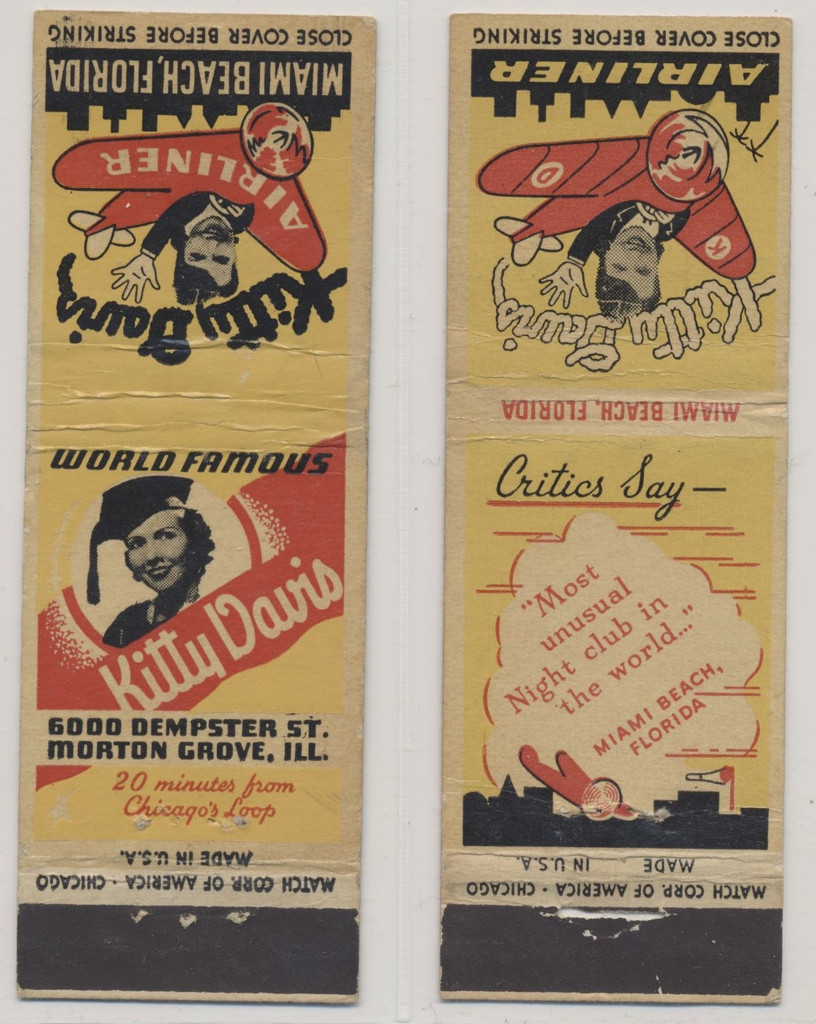 1940's-1950's Matchbook Covers of Pin-Up Girls and Various Company Advertising Lot of 17  #*sku37643