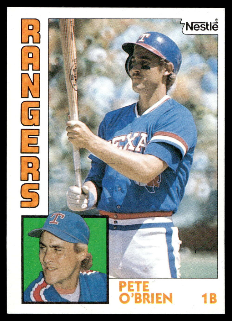 1984 Topps Nestle #534 Pete O'brien Near Mint+ RC Rookie 
