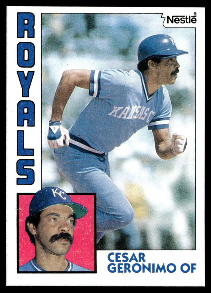 1984 Topps Nestle #544 Cesar Geronimo Near Mint+ 