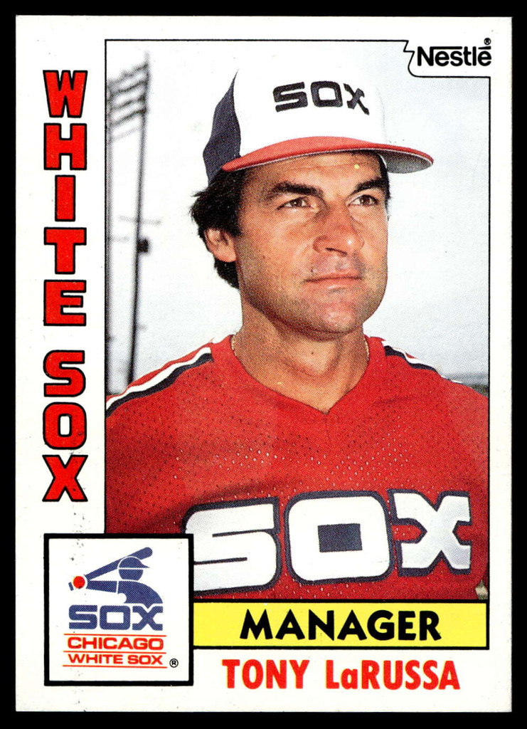 1984 Topps Nestle #591 Tony LaRussa Near Mint+ 