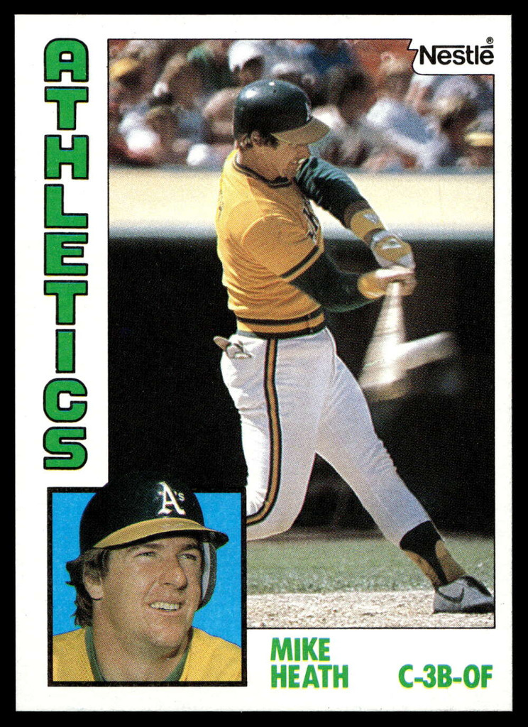 1984 Topps Nestle #567 Mike Heath Near Mint+ 