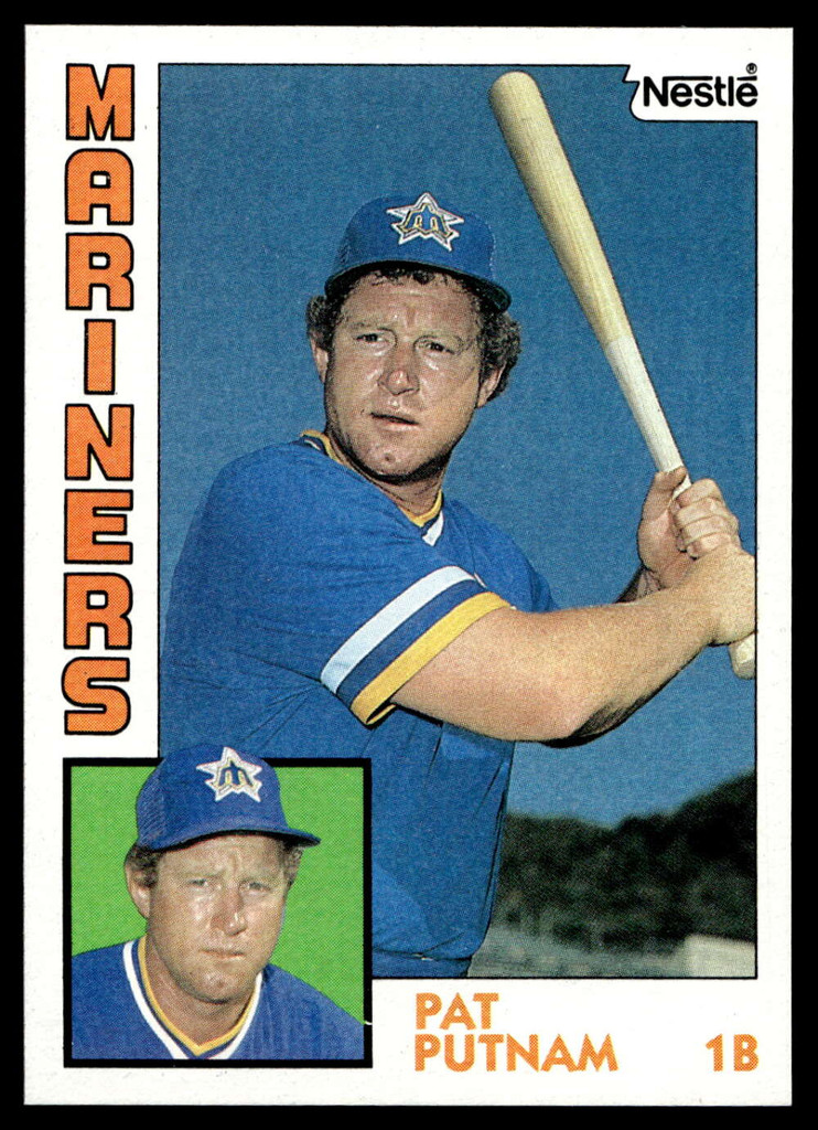 1984 Topps Nestle #636 Pat Putnam Near Mint+ 