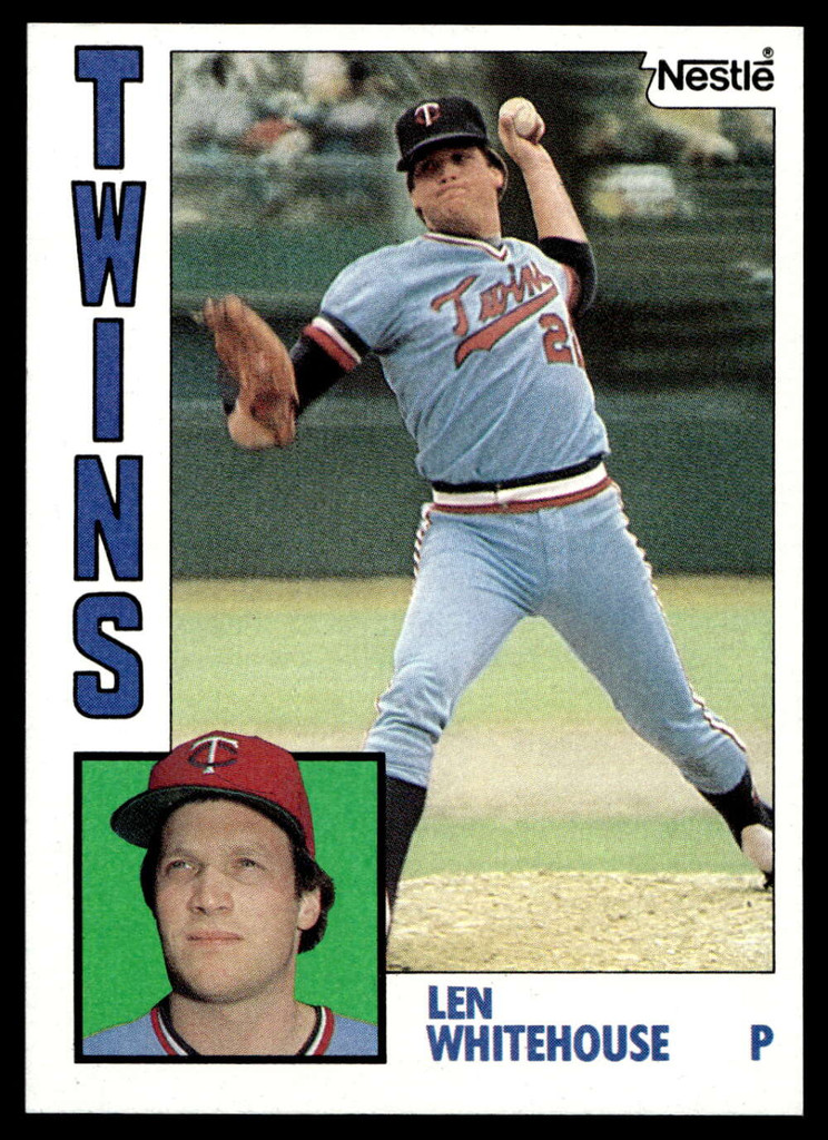 1984 Topps Nestle #648 Len Whitehouse Near Mint+ 