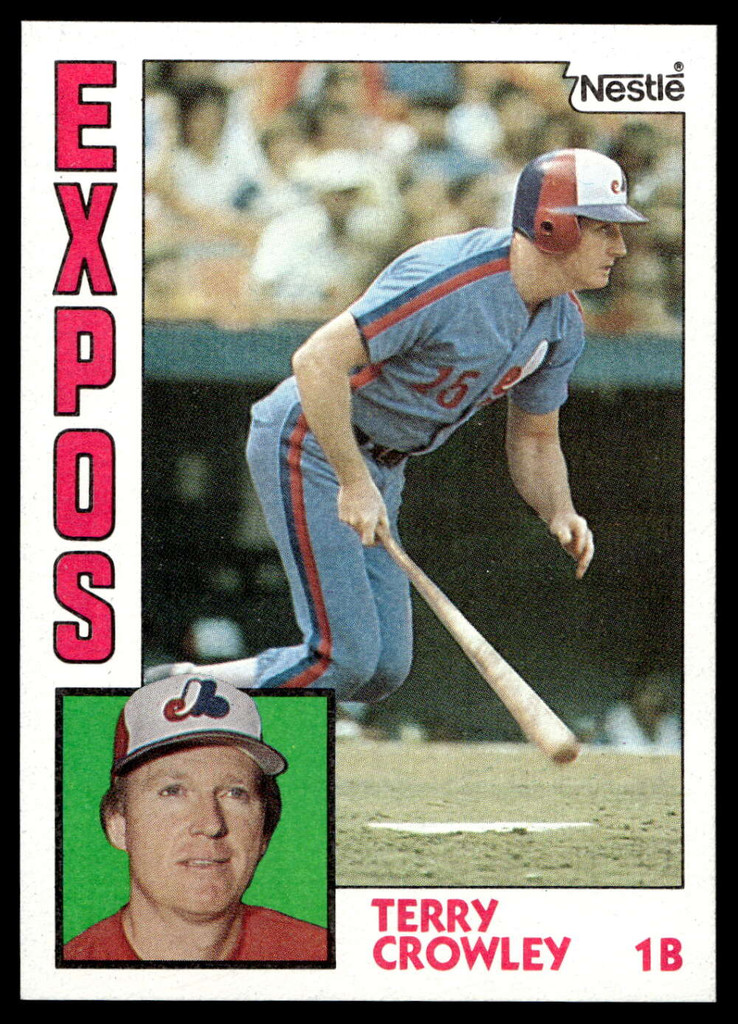 1984 Topps Nestle #732 Terry Crowley Near Mint+ 