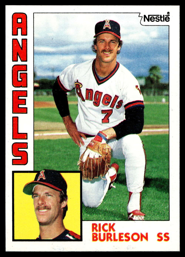 1984 Topps Nestle #735 Rick Burleson Near Mint+ 
