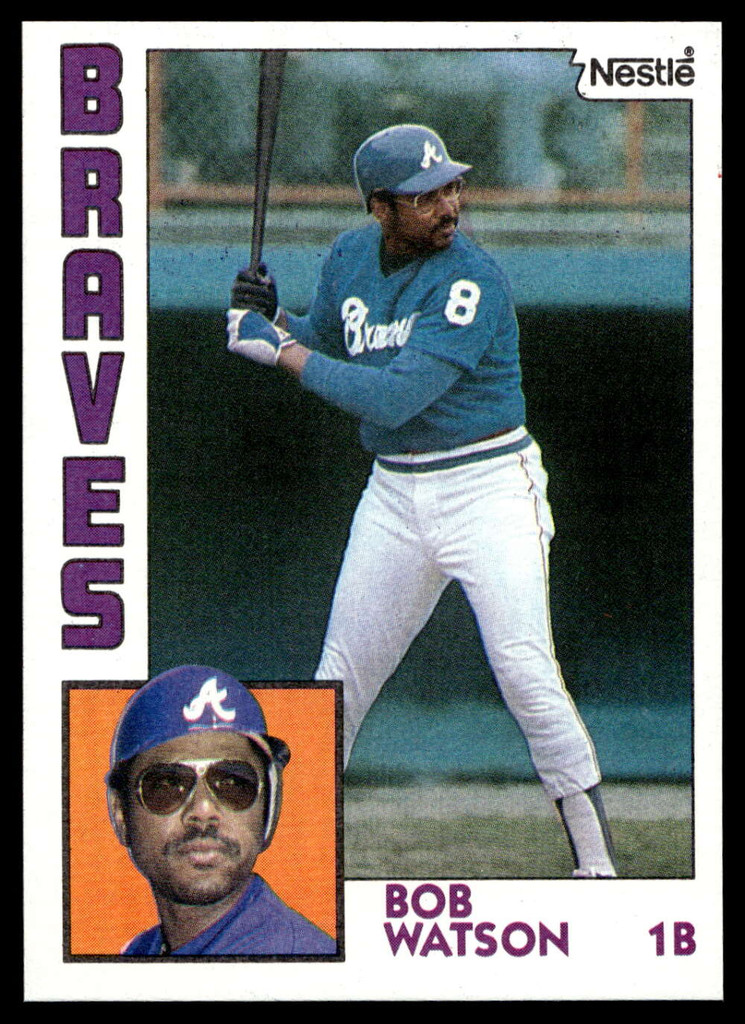 1984 Topps Nestle #739 Bob Watson Near Mint+ 