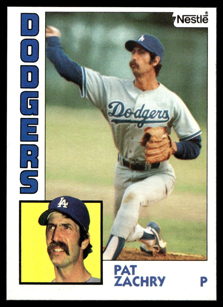1984 Topps Nestle #747 Pat Zachry Near Mint+ 