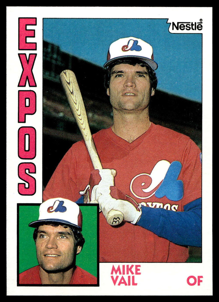 1984 Topps Nestle #766 Mike Vail Near Mint+ 