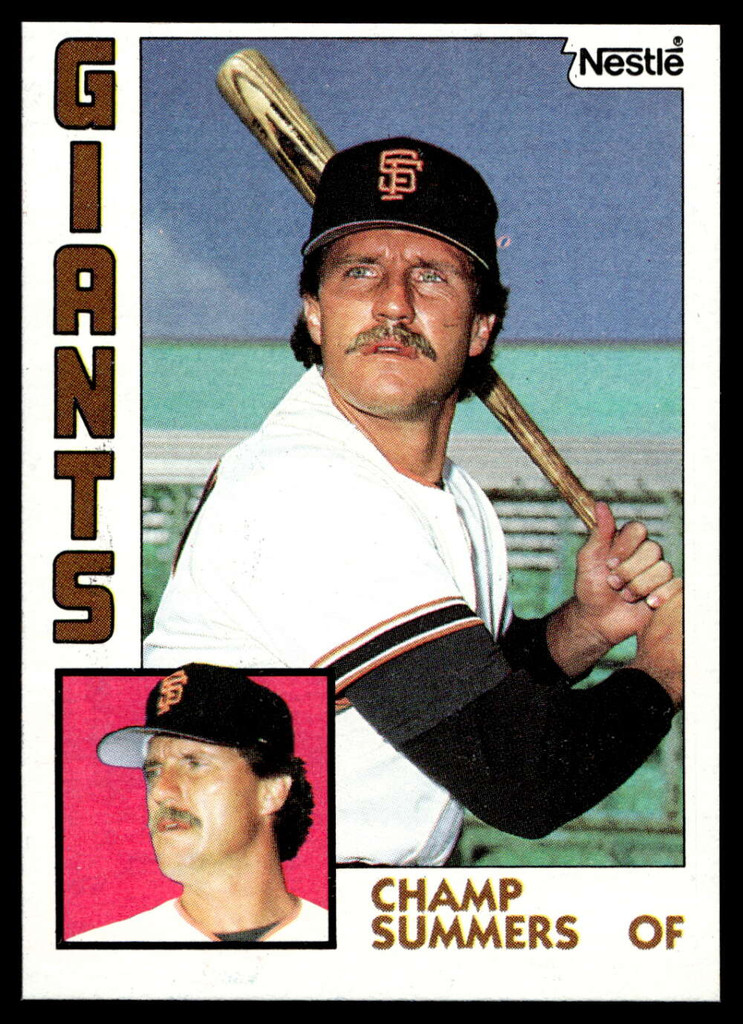 1984 Topps Nestle #768 Champ Summers Near Mint+ 