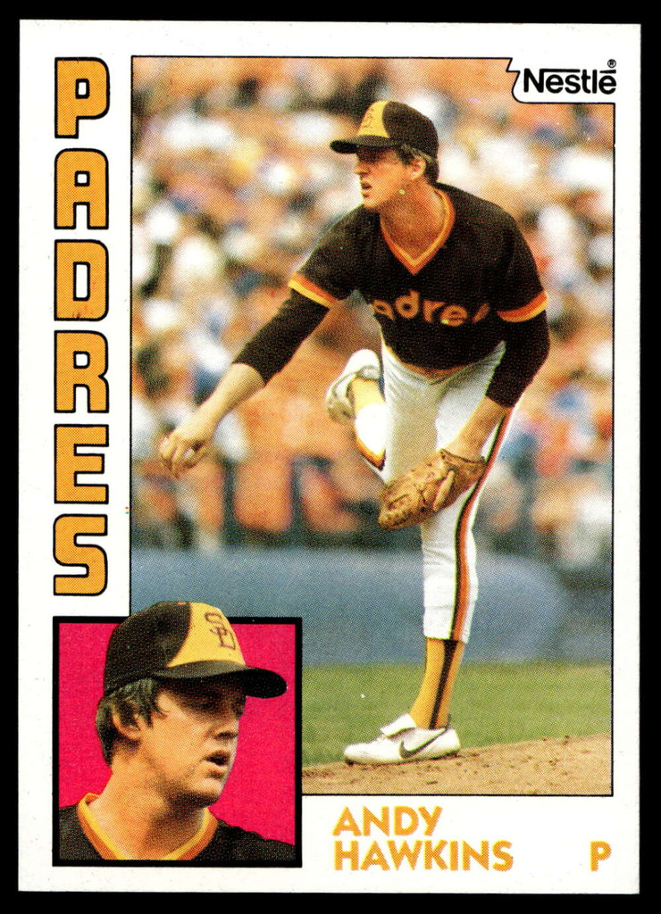 1984 Topps Nestle #778 Andy Hawkins Near Mint+ 