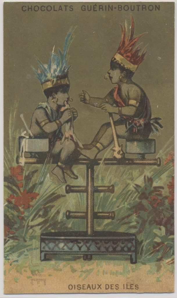circ. 1880's Paris, France  Chocolat Guerin-Boutron  Birds of the Islands  #*sku37649