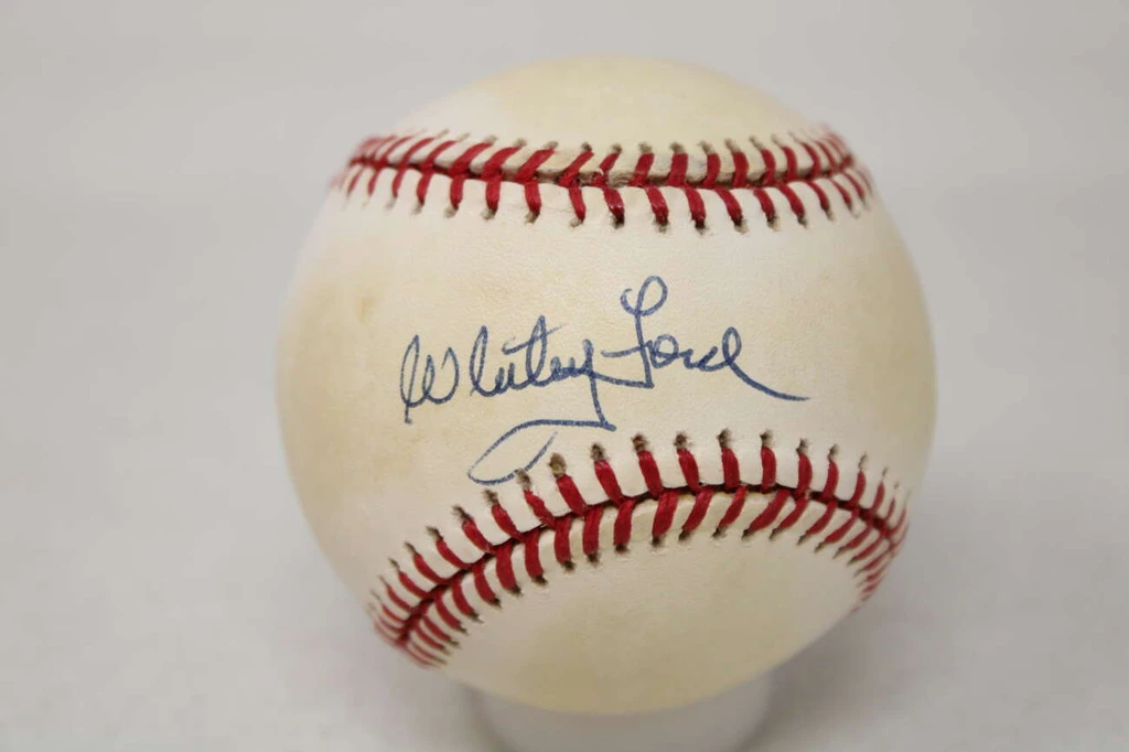 Whitey Ford Baseball PSA/DNA Autograph Signed Yankees ID: 524819