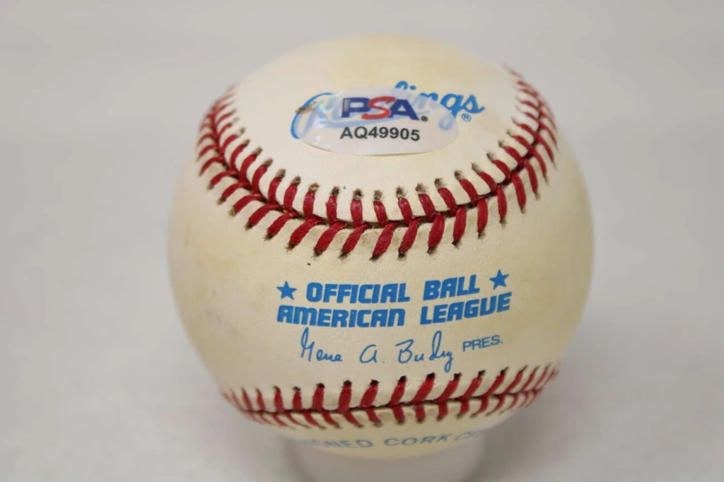 Whitey Ford Baseball PSA/DNA Autograph Signed Yankees ID: 524819