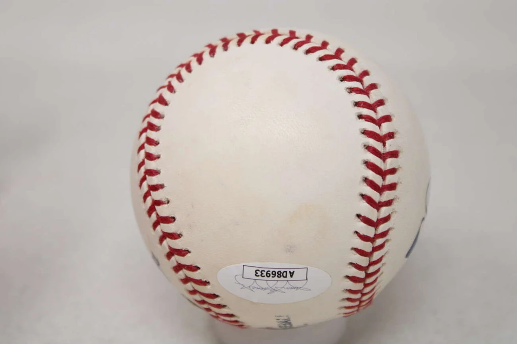 Whitey Ford Baseball JSA Autograph Signed Yankees CY 61
