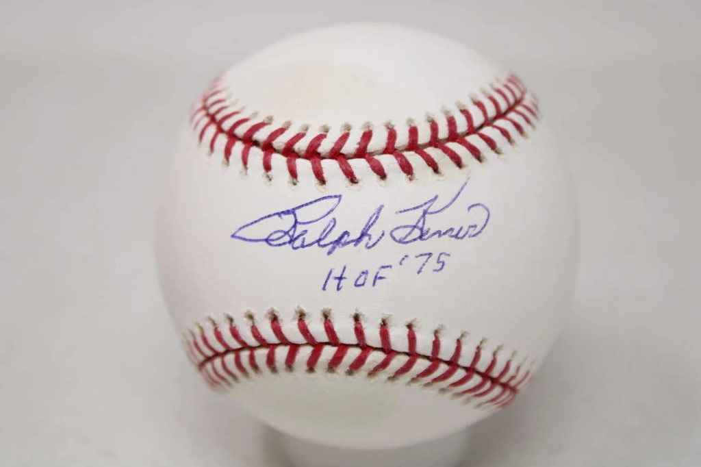 Ralph Kiner Baseball JSA Autograph Signed Pirates HOF 75