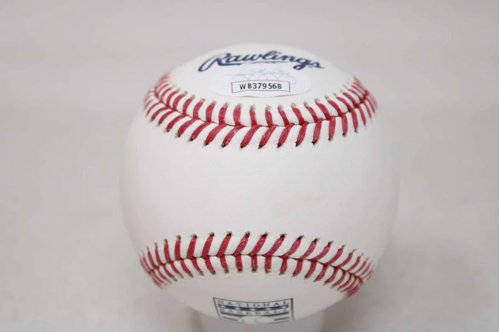 Trevor Hoffman Baseball JSA Autograph Signed Padres HOF Logo Ball