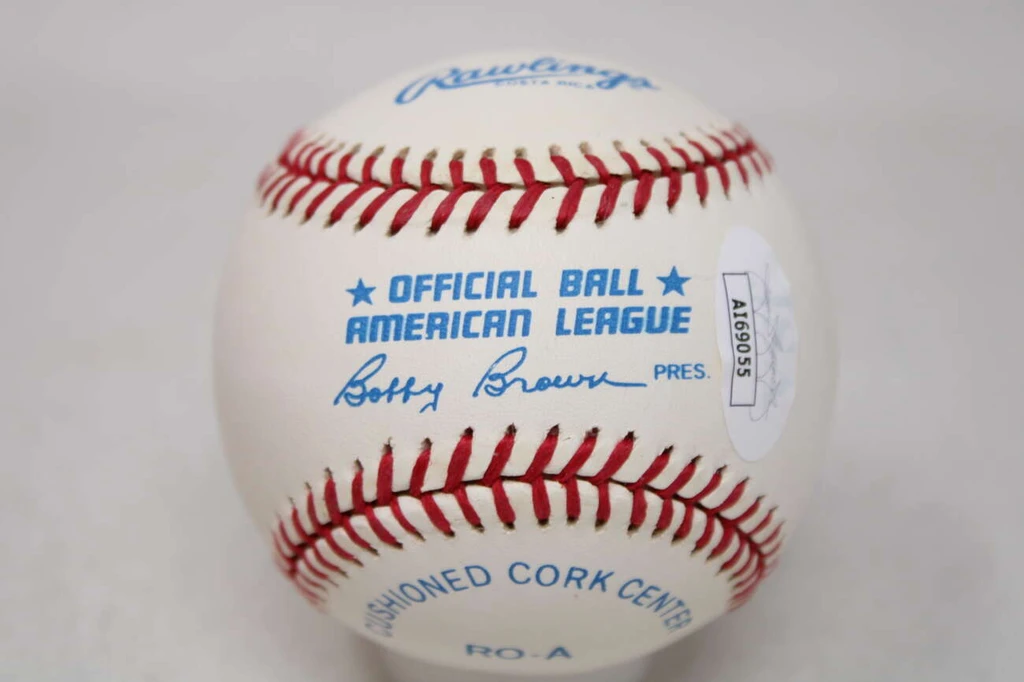 Johnny Mize Baseball JSA Autograph Signed Yankees ID: 524849