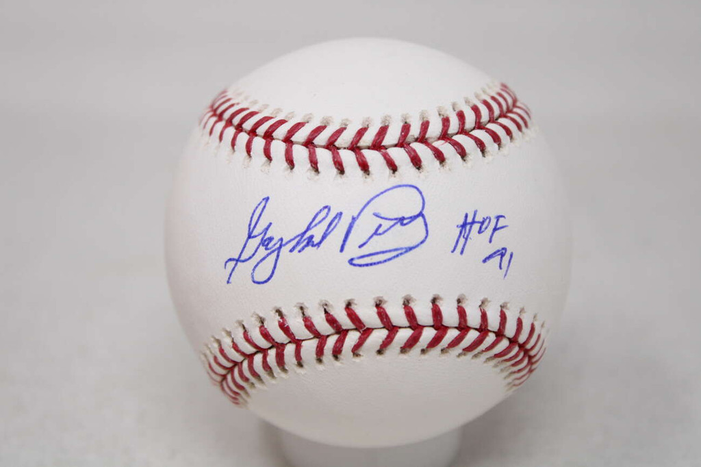 Gaylord Perry Baseball JSA Autograph Signed Giants  HOF 91