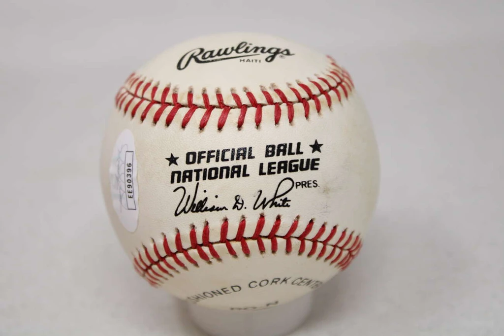 Richie Ashburn Baseball JSA Autograph Signed Phillies
