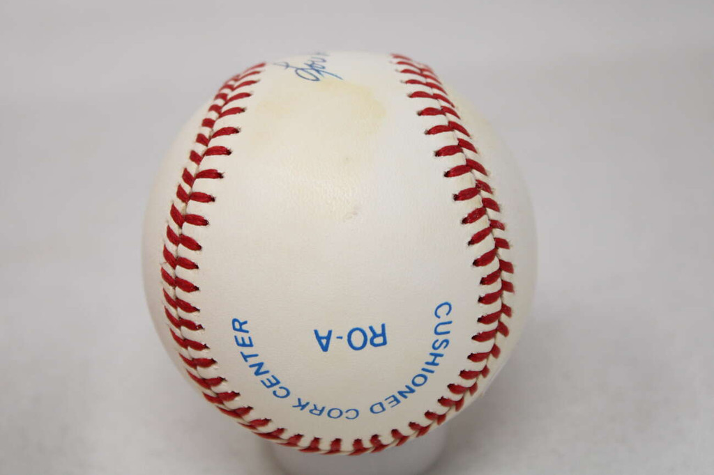 Lou Boudreau Baseball JSA Autograph Signed Indians