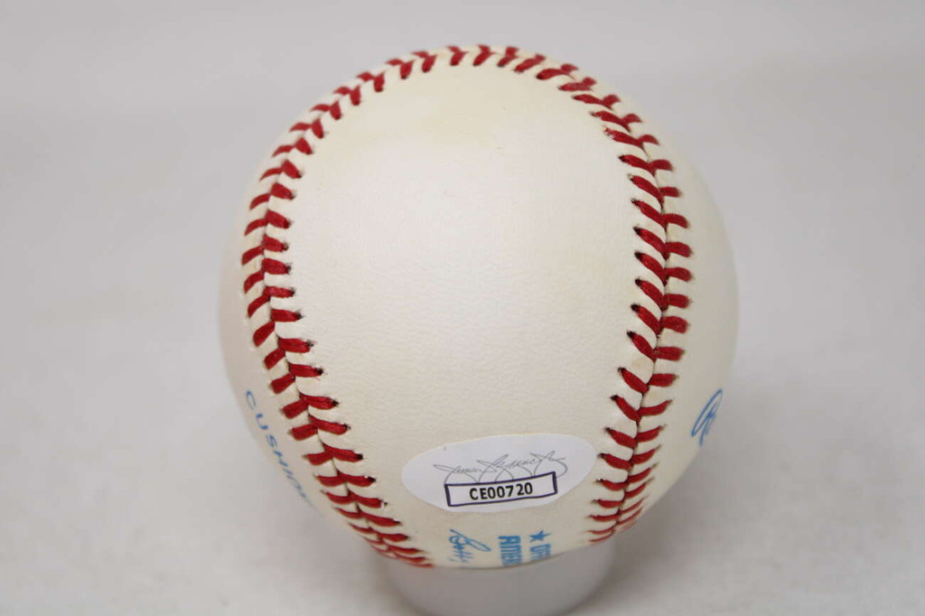 Lou Boudreau Baseball JSA Autograph Signed Indians