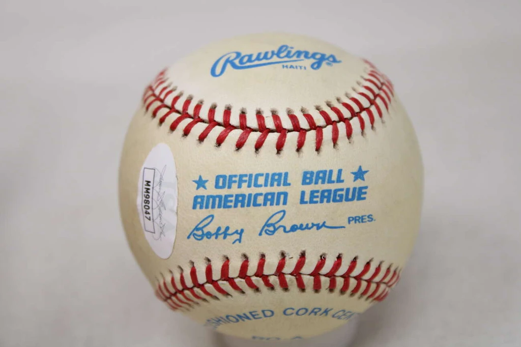 Bob Feller Baseball JSA Autograph Signed Indians ID: 524863