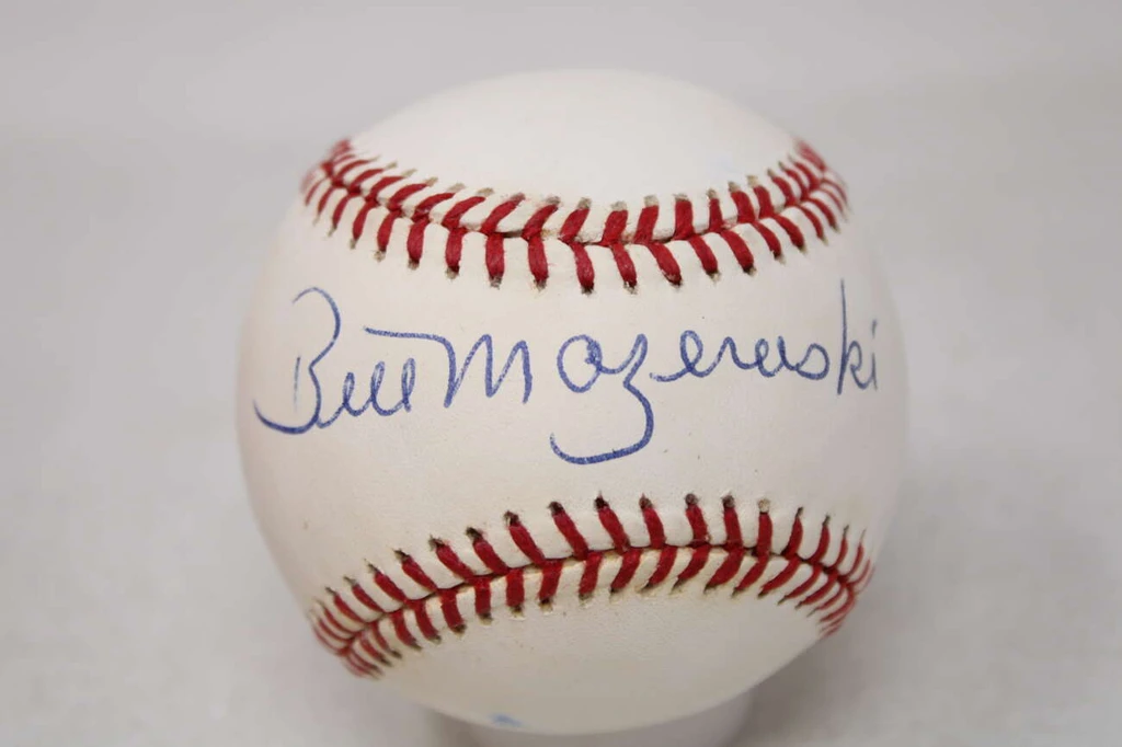 Bill Mazeroski Baseball JSA Autograph Signed Pirates