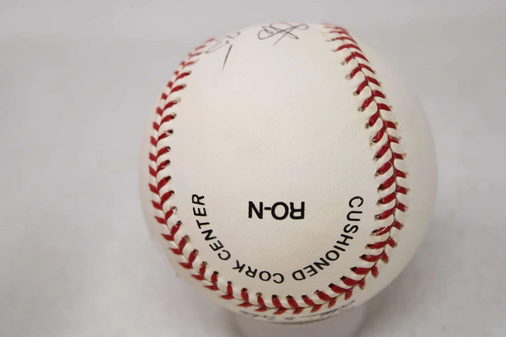 Enos Slaughter Baseball JSA Autograph Signed Cardinals HOF 1985