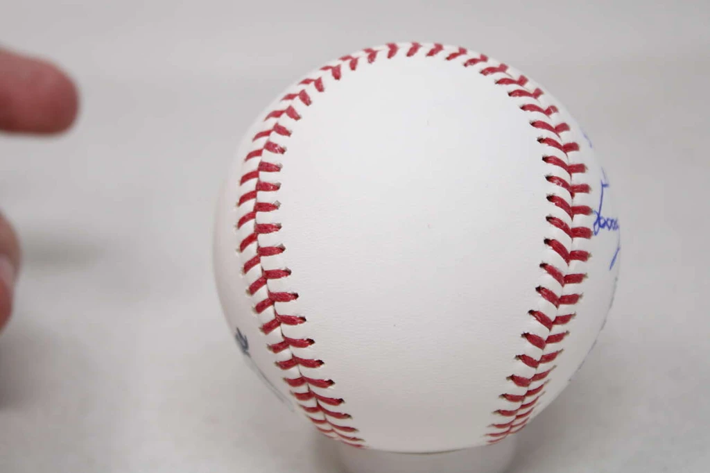 Goose Gossage Baseball Beckett Autograph Signed Yankees It's About F'ing Time HOF Logo Ball