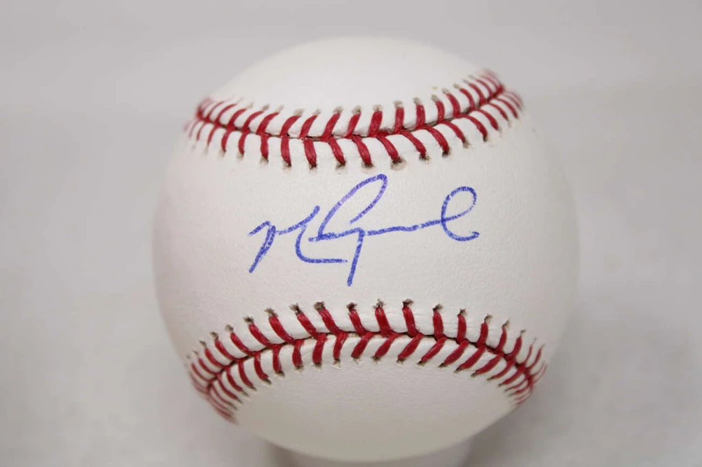 Mark Grace Baseball MLB Auth Autograph Signed Cubs