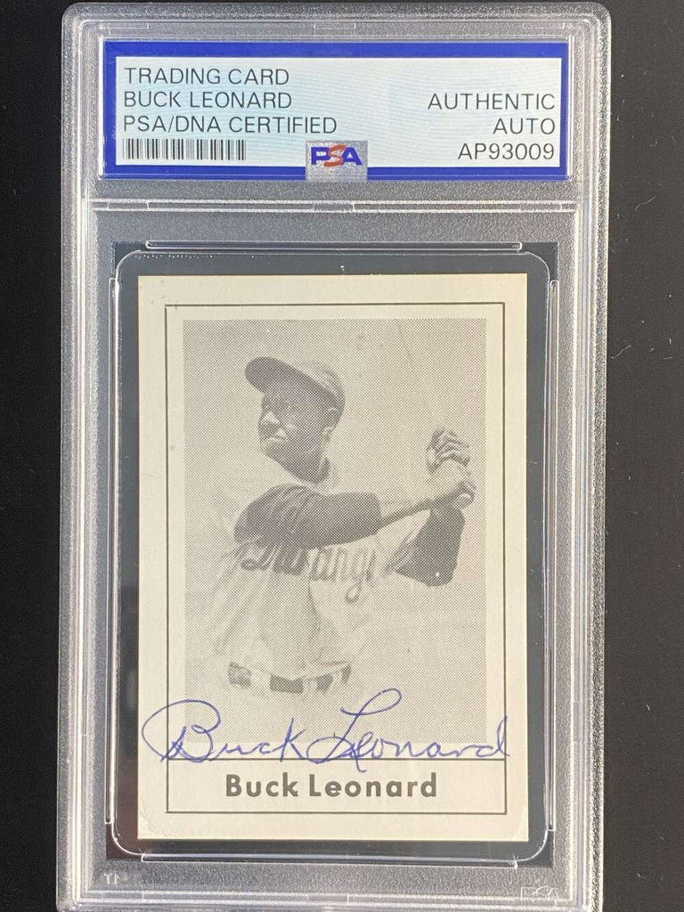 1978 Grand Slam #36 Buck Leonard Grays PSA Authenticated Signed
