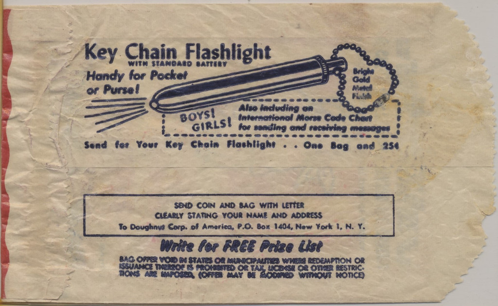1950's Howdy Doody Ice Cream Bar Wrapper  #*sku37683