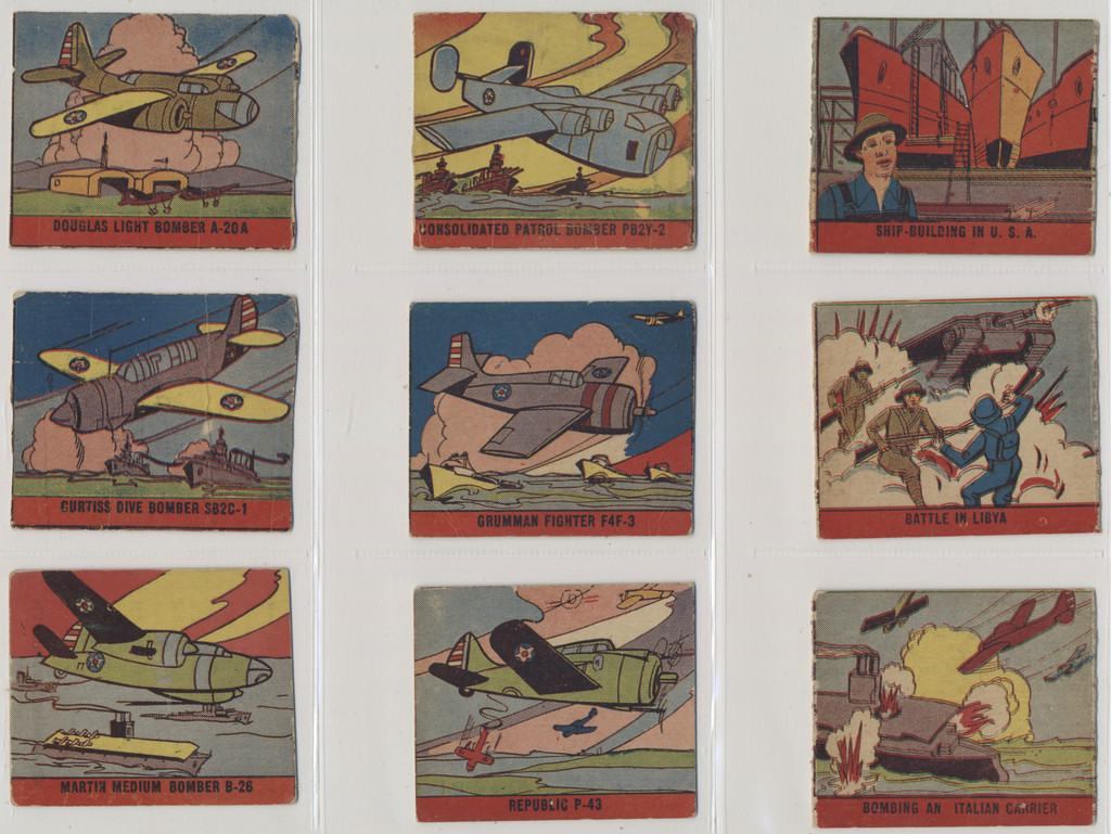 1940 M.P. & Co. R168  War Scenes  Partial Set 35/48 (Mid-Grade)  #*sku