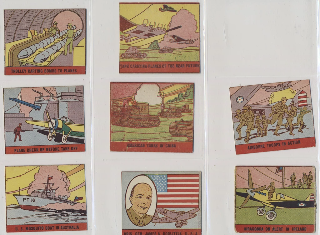 1940 M.P. & Co. R168  War Scenes  Partial Set 35/48 (Mid-Grade)  #*sku