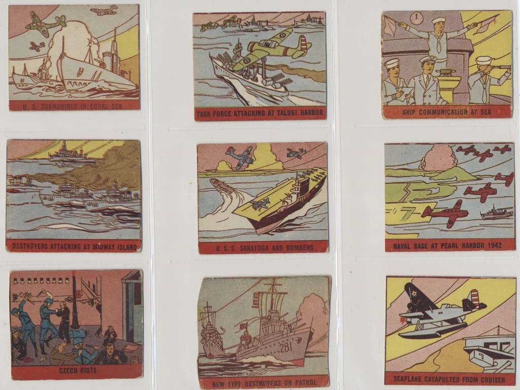 1940 M.P. & Co. R168  War Scenes  Partial Set 35/48 (Mid-Grade)  #*sku