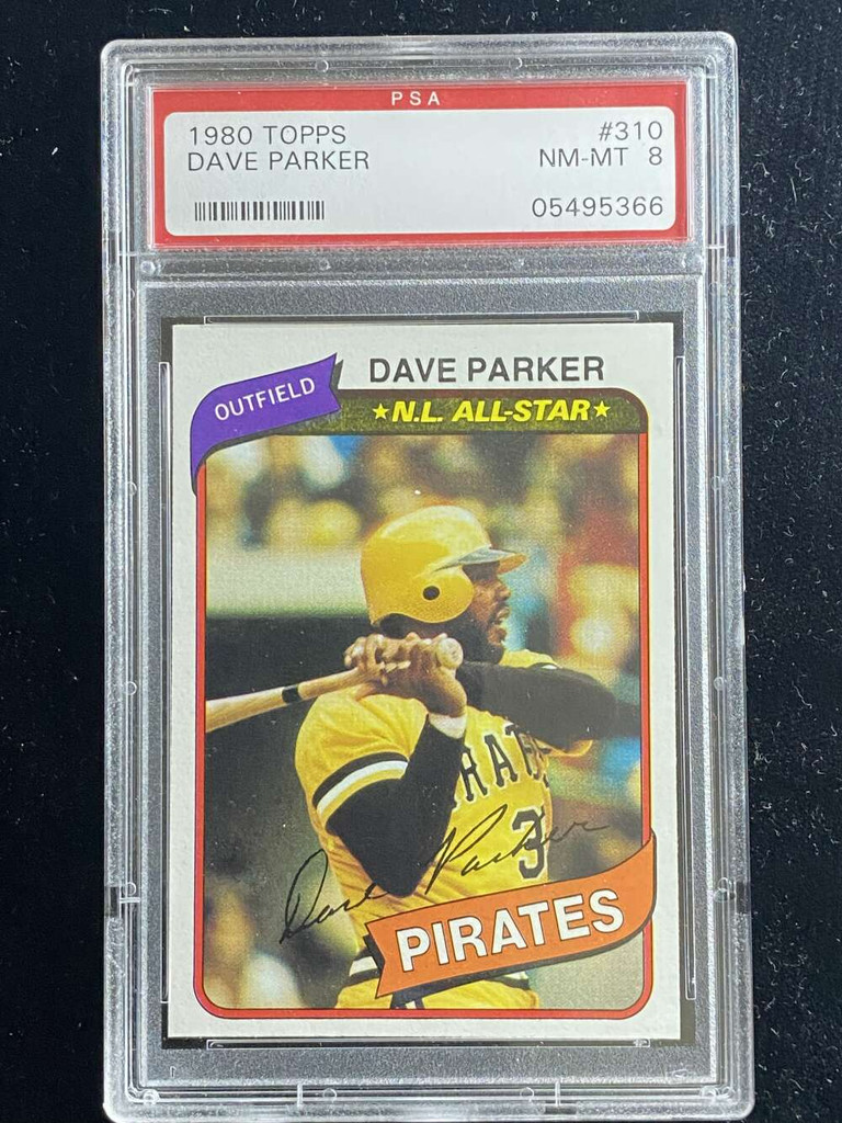 1980 Topps #310 Dave Parker Pirates PSA 8 NM-Mint