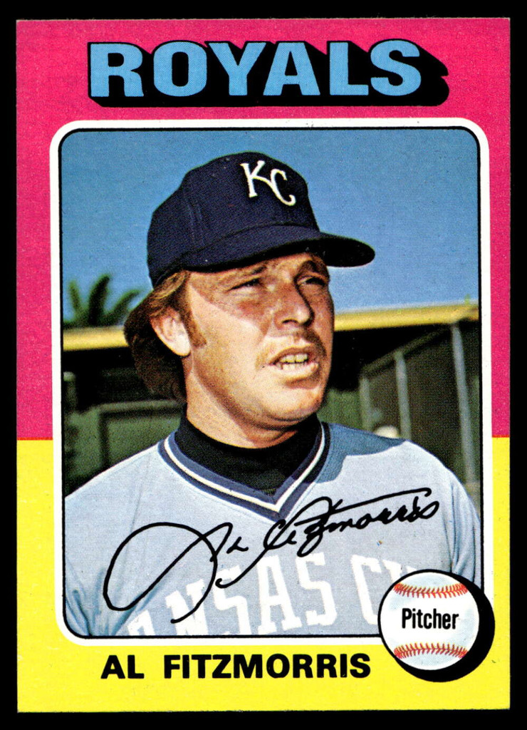 1975 Topps Mini #24 Al Fitzmorris Near Mint+  ID: 527085