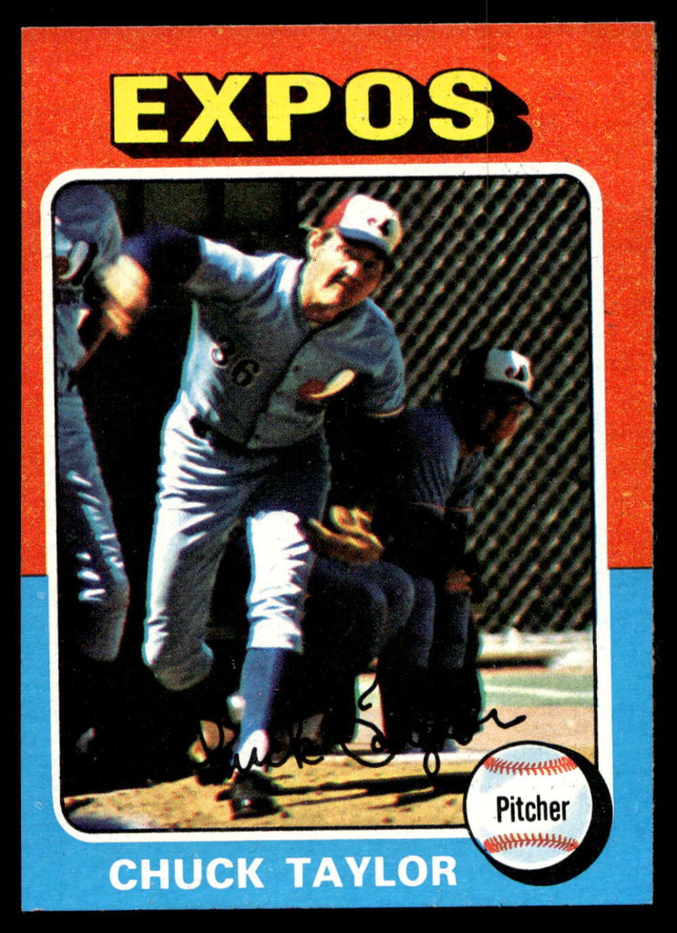 1975 Topps Mini #58 Chuck Taylor Near Mint  ID: 527119