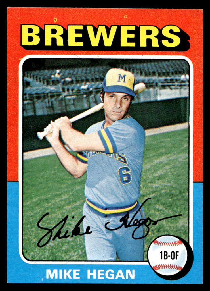 1975 Topps Mini #99 Mike Hegan NM-Mint  ID: 527155