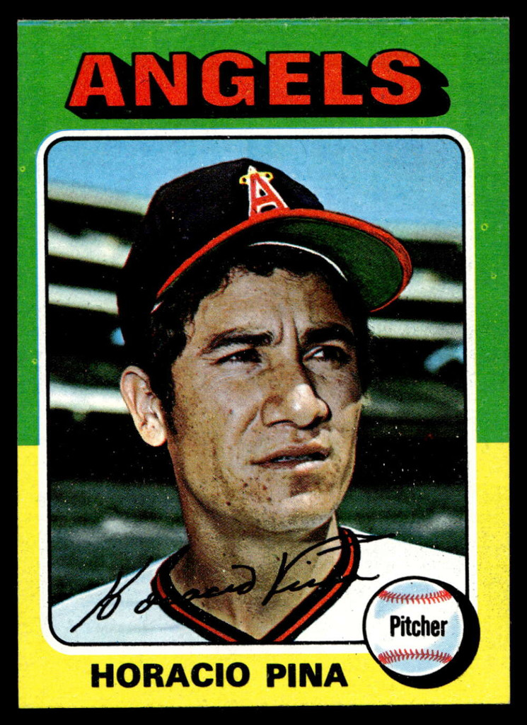 1975 Topps Mini #139 Horacio Pina Near Mint  ID: 527195